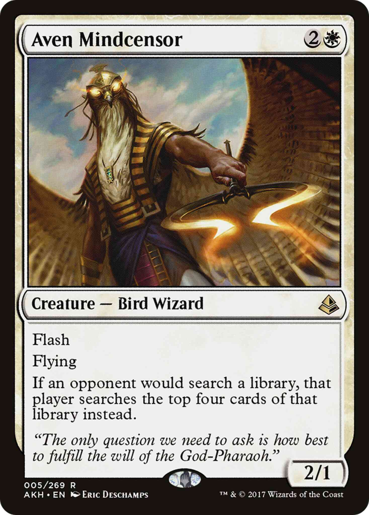 Aven Mindcensor [5] [Amonkhet] [Non-Foil]