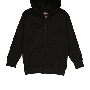 Boys Fleece Zip Front Hoodie