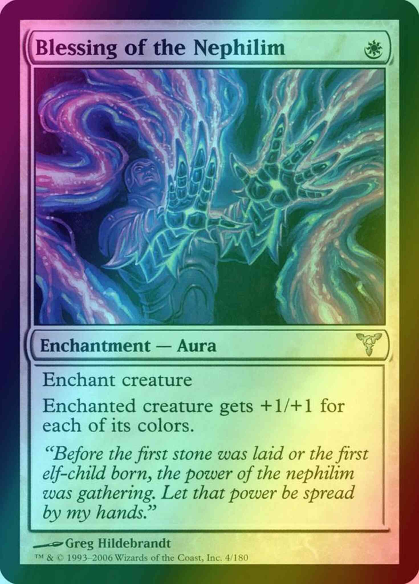 Blessing of the Nephilim [4] [Dissension] [Foil]