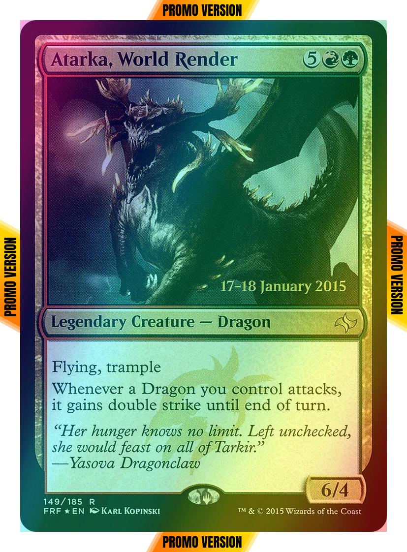 Atarka, World Render [149s] [Fate Reforged Promos] [Foil]
