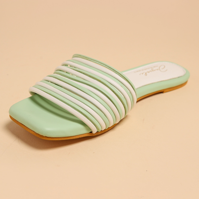 Bud Green Strips Flats