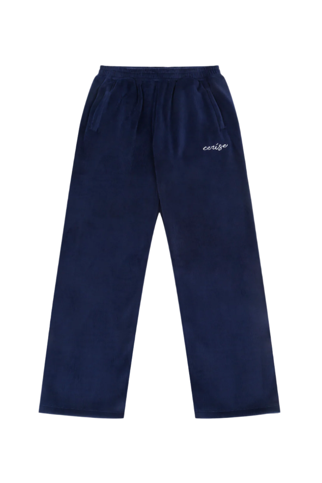 CERISE BREEZY CORD PANTS - NAVY BLUE