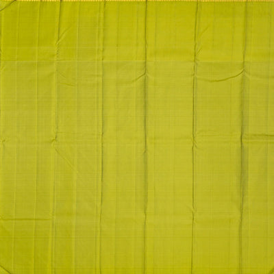 Magenta Handloom Kanchipuram Korvai Silk Saree With Meena Border