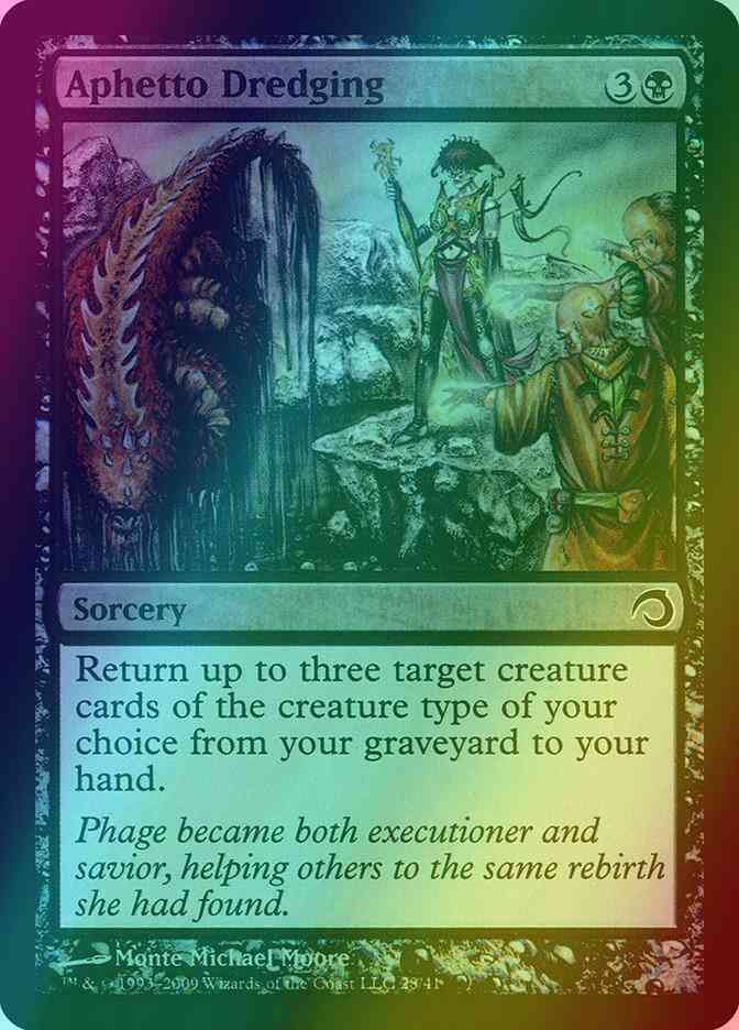Aphetto Dredging [28] [Premium Deck Series: Slivers] [Foil]