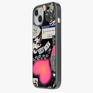 Aura Heart Trust Glass Case