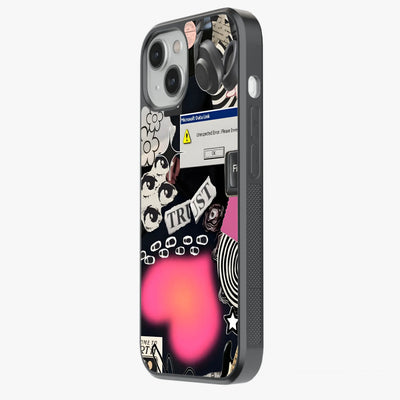 Aura Heart Trust Glass Case