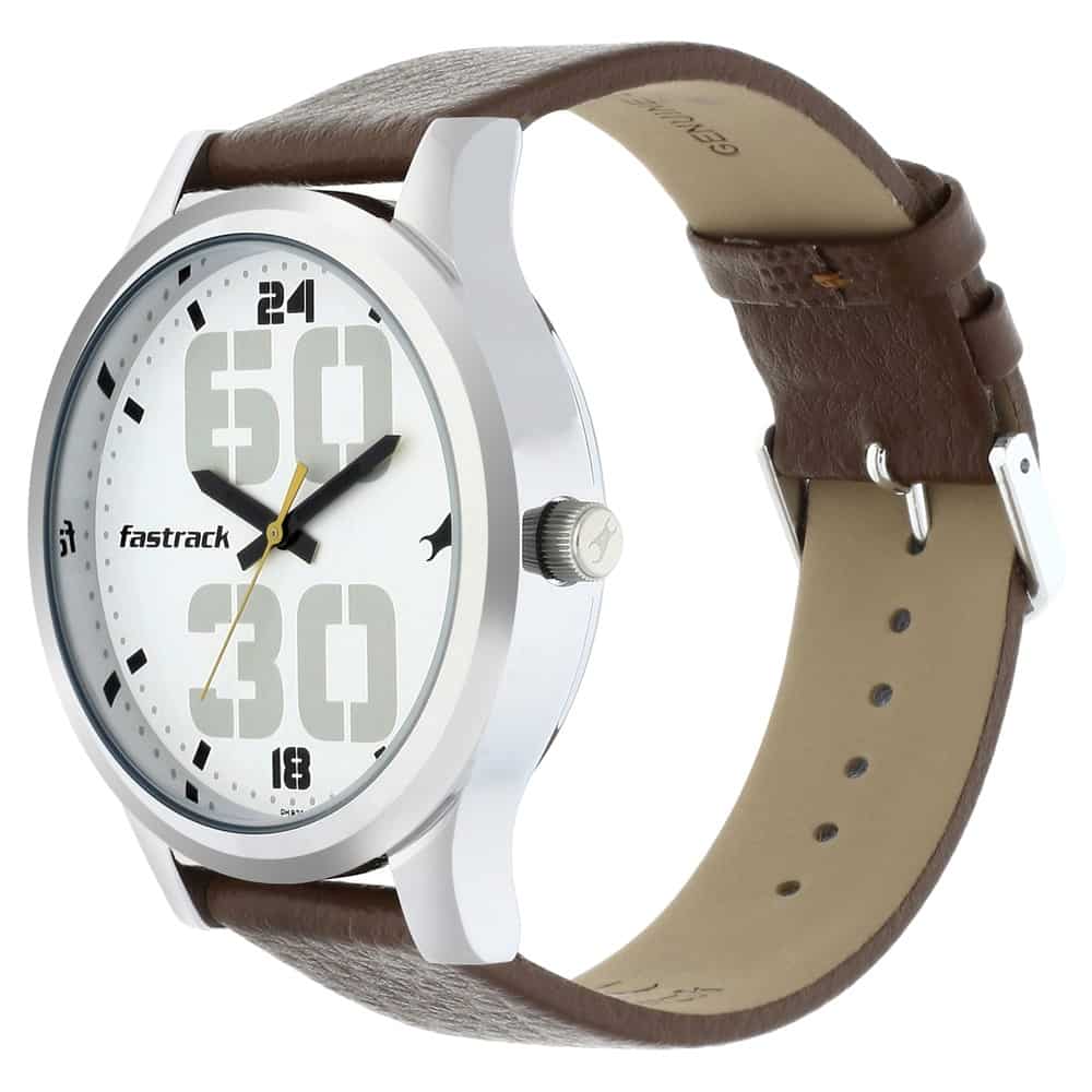 Bold White Dial