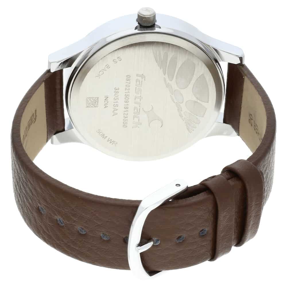 Bold White Dial