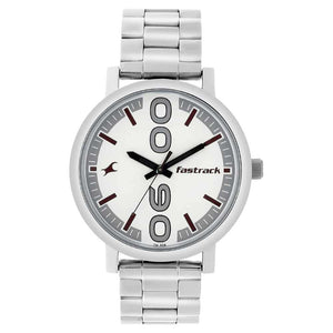 Bold White & Silver
