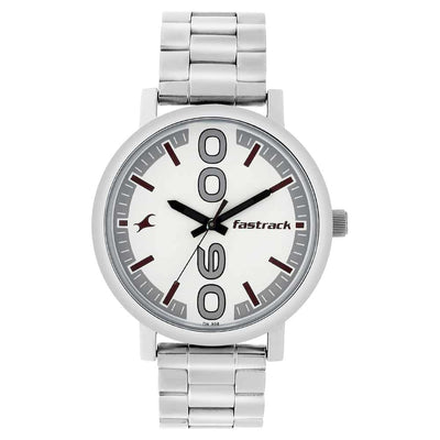 Bold White & Silver