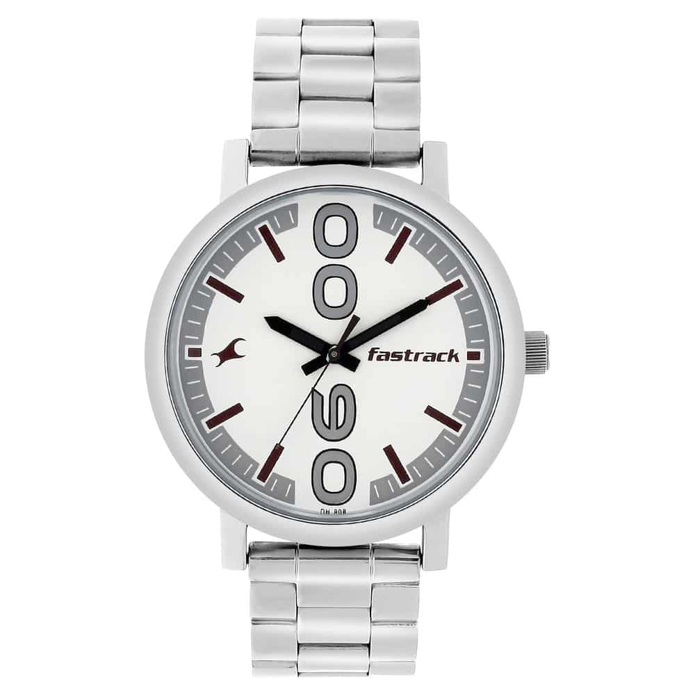 Bold White & Silver