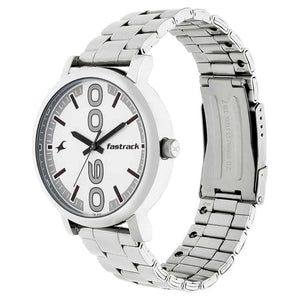 Bold White & Silver