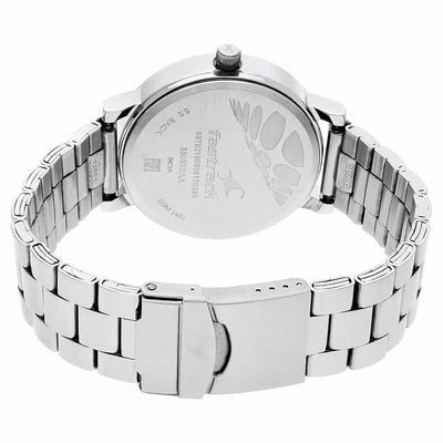 Bold White & Silver