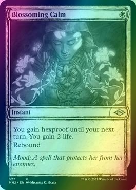 Blossoming Calm [327] [Sketch Showcase] [Modern Horizons 2] [Foil]