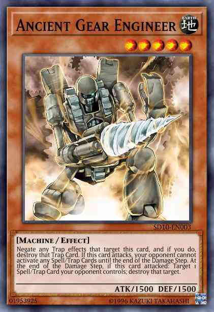 Ancient Gear Engineer - SD10-EN003 - Common - 1st Edition