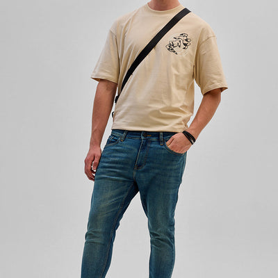 Blue Skinny Fit Jeans