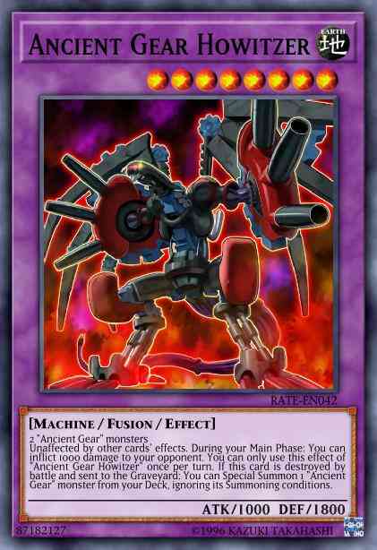Ancient Gear Howitzer - RATE-EN042 - Common - Unlimited