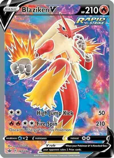 Blaziken V - 161/198 - Rare Ultra [swsh6-161] [Ultra]