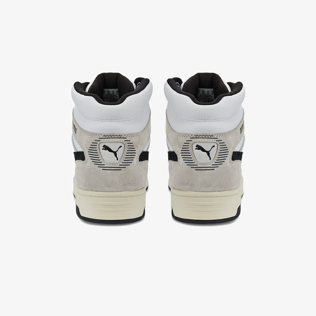 Puma | SLIPSTREAM MID HERITAGE  { WHITE/BLACK