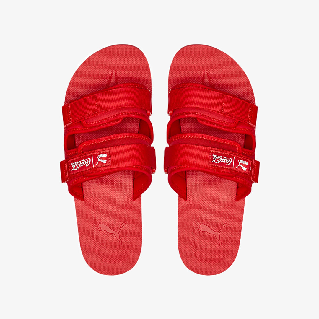 Puma | PUMA x COCA-COLA WILO  SANDALS  { RED
