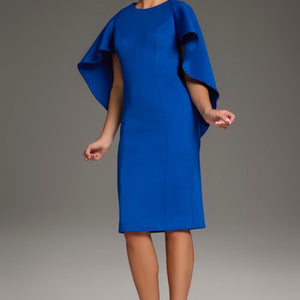 Jovani 38824 Short Flutter Sleeve Cocktail Dress