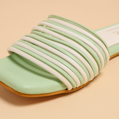 Bud Green Strips Flats