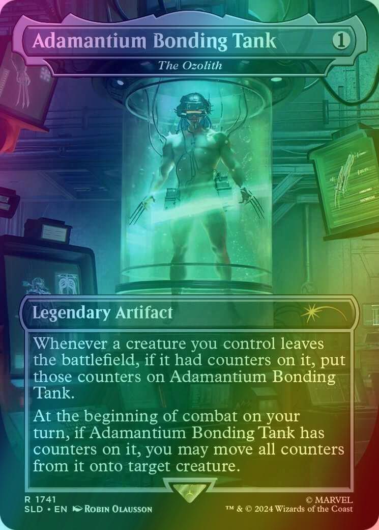 Adamantium Bonding Tank - The Ozolith [1741] [Borderless] [Marvel's Wolverine] [Secret Lair Drop] [Foil]