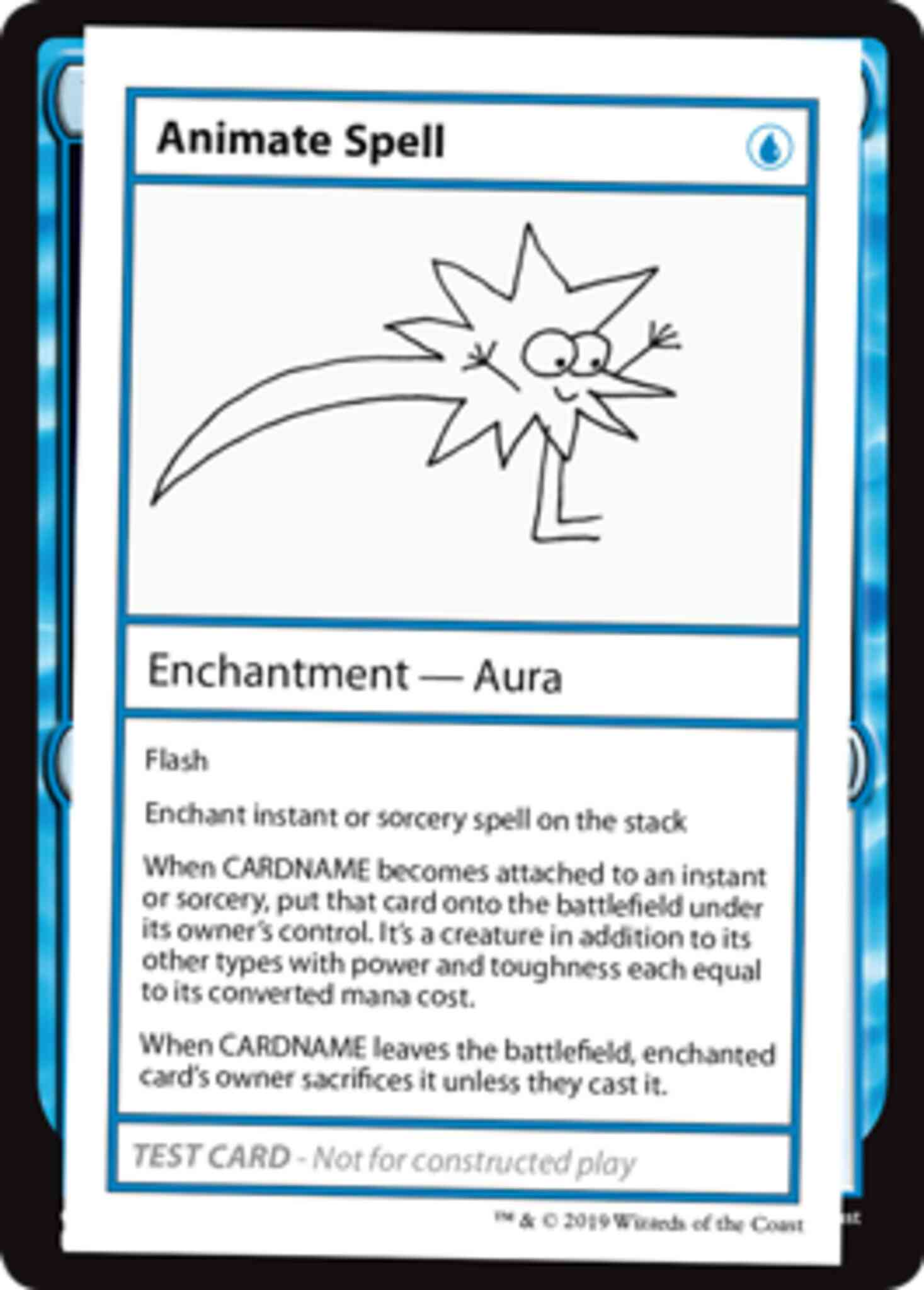 Animate Spell - No Symbol [16] [Mystery Booster Playtest Cards 2021] [Non-Foil]