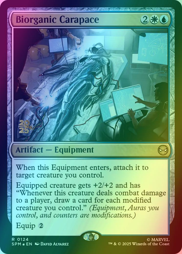 Biorganic Carapace [124s] [Marvel's Spider-Man: Promos] [Foil]