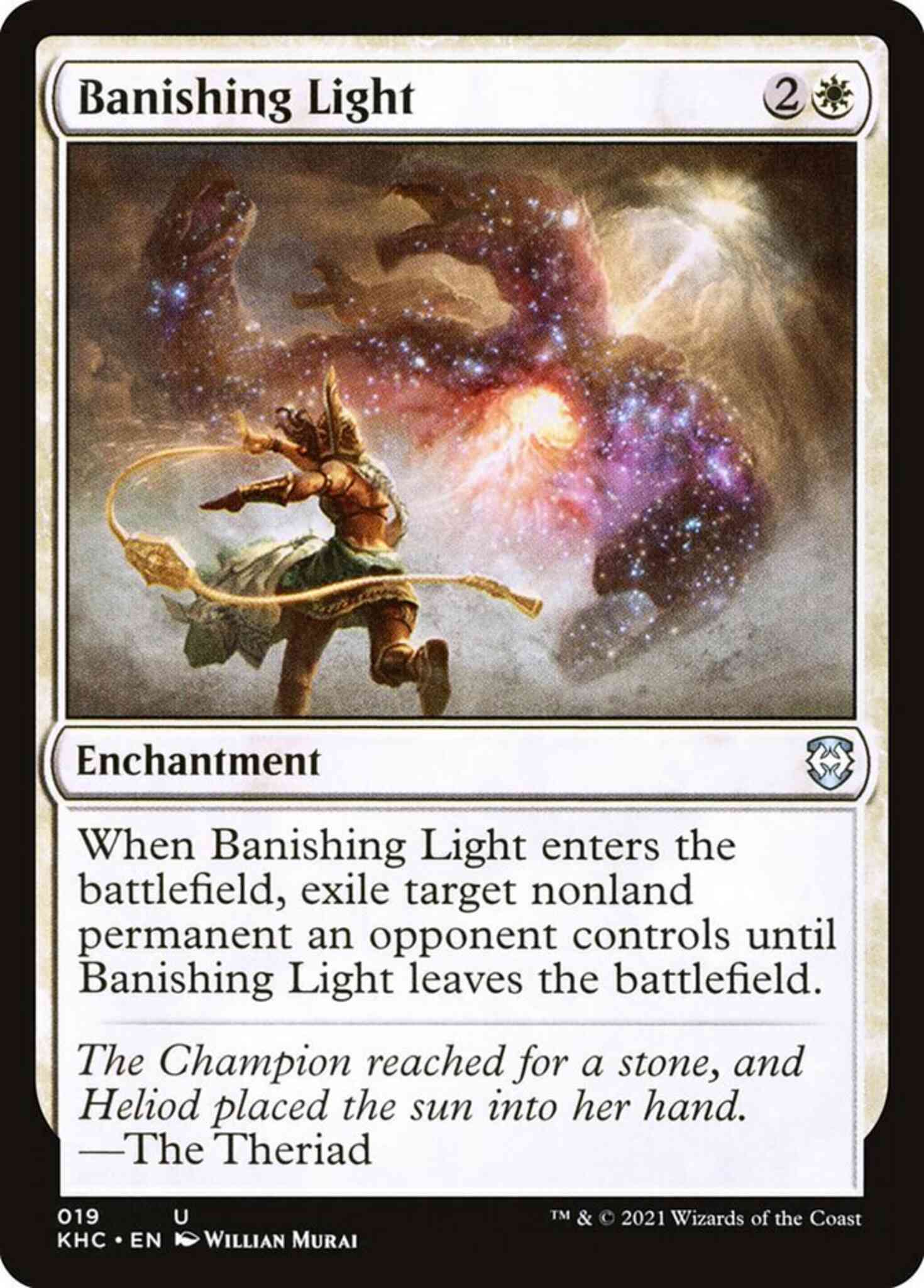 Banishing Light [19] [Kaldheim Commander] [Non-Foil]