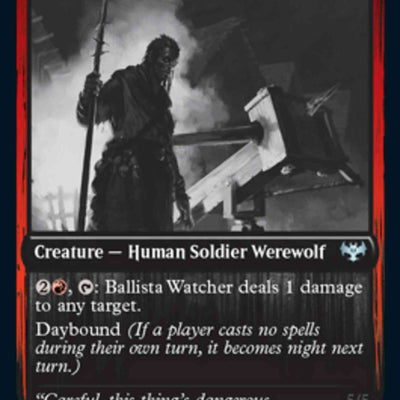 Ballista Watcher // Ballista Wielder [410] [Innistrad: Double Feature] [Non-Foil]