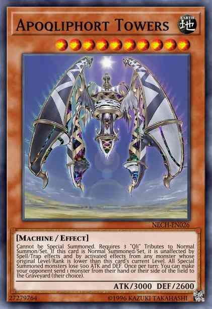 Apoqliphort Towers - NECH-EN026 - Rare - 1st Edition