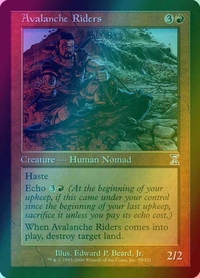 Avalanche Riders [55] [Time Spiral Timeshifted] [Foil]