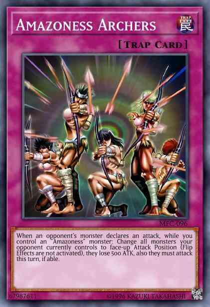Amazoness Archers - GLD3-EN046 - Common - Limited