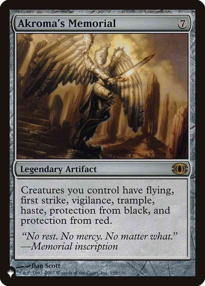 Akroma's Memorial [FUT-159] [The List] [Non-Foil]
