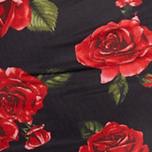Plus Size Almost Famous Floral Print Asymmetrical Cami Dress