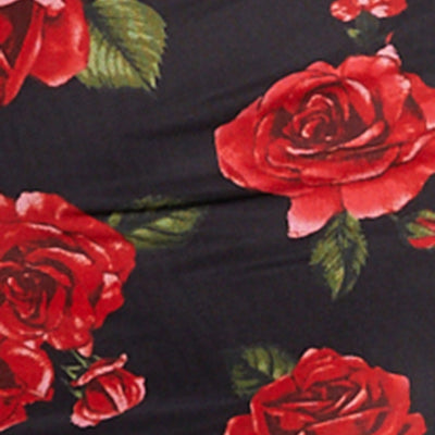 Plus Size Almost Famous Floral Print Asymmetrical Cami Dress
