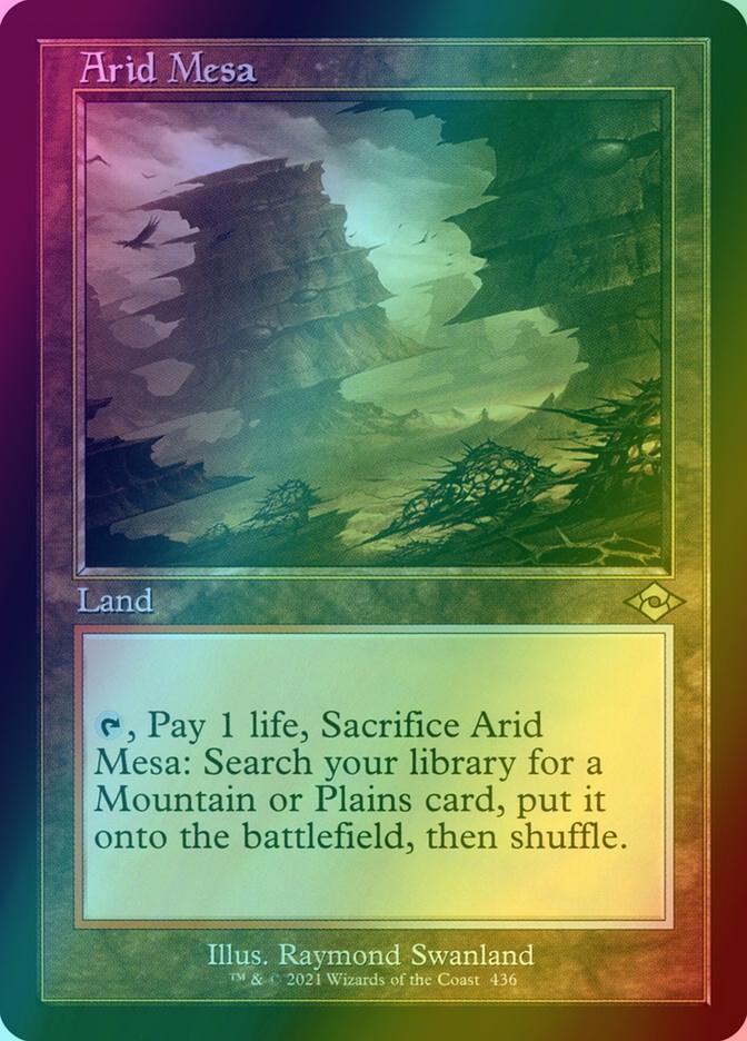 Arid Mesa [436] [Retro Frame] [Modern Horizons 2] [Etched Foil]