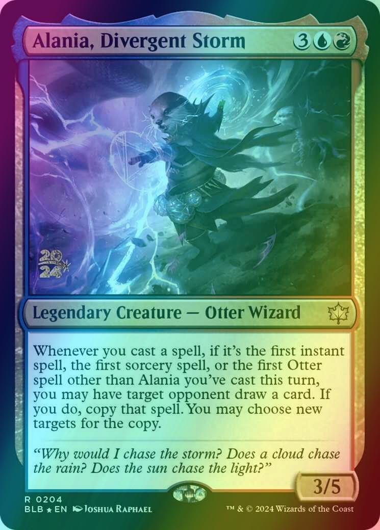 Alania, Divergent Storm [204s] [Prerelease] [Bloomburrow: Promos] [Foil]