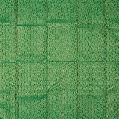 Red Handloom Kanchipuram Silk Saree With Ikat Floral Motifs