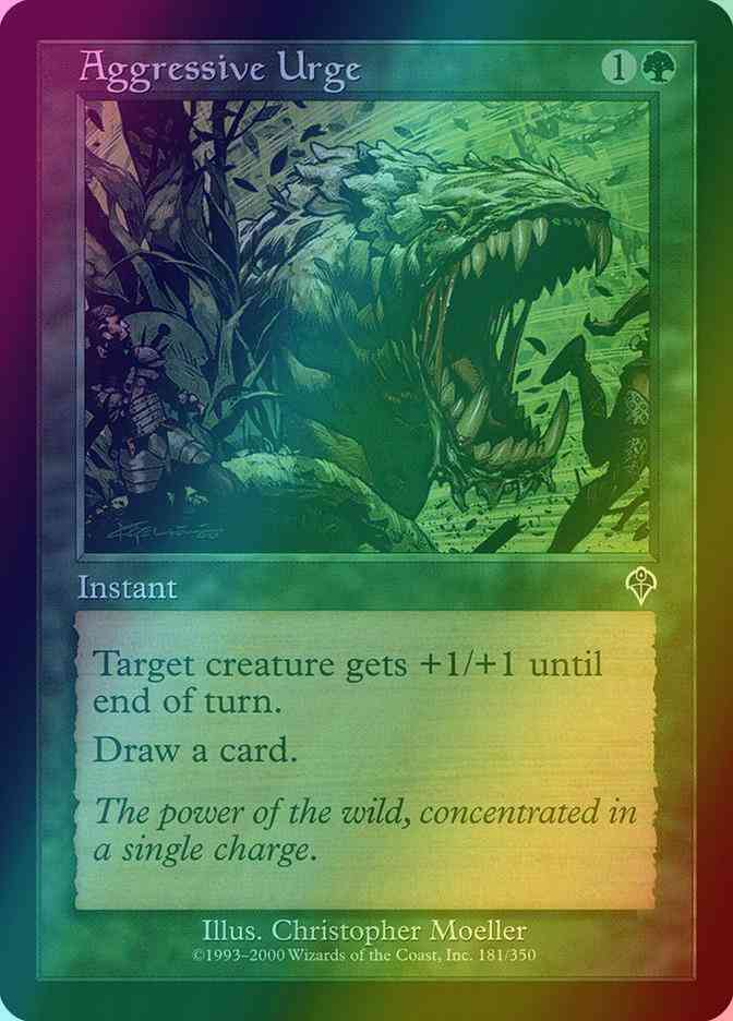 Aggressive Urge [181] [Invasion] [Foil]