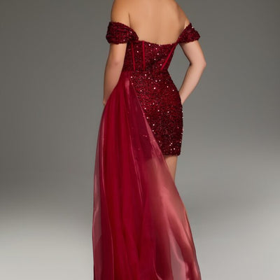 Jovani 39632 Short Sequin Mini Formal Prom Dress