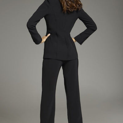 Jovani 39726 Long Beaded Blazer Top Formal Pant Suit