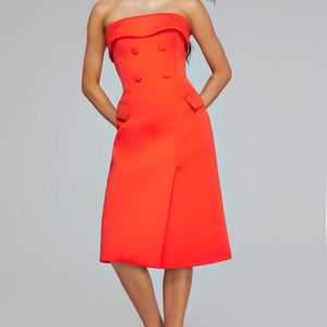 Jovani 39743 Tea Length Formal Dress