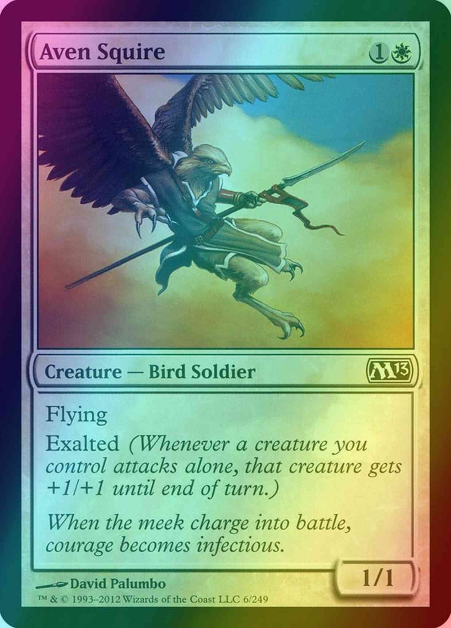 Aven Squire [6] [Magic 2013] [Foil]