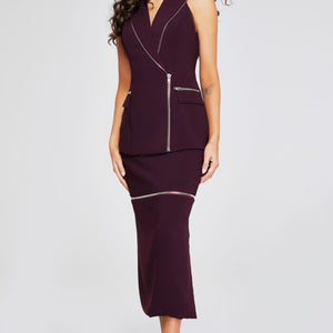 Jovani 39802 Short Slit Detail Fit Cocktail Dress