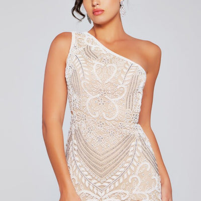 Jovani 39896 Short Homecoming High Slit Cocktail Dress