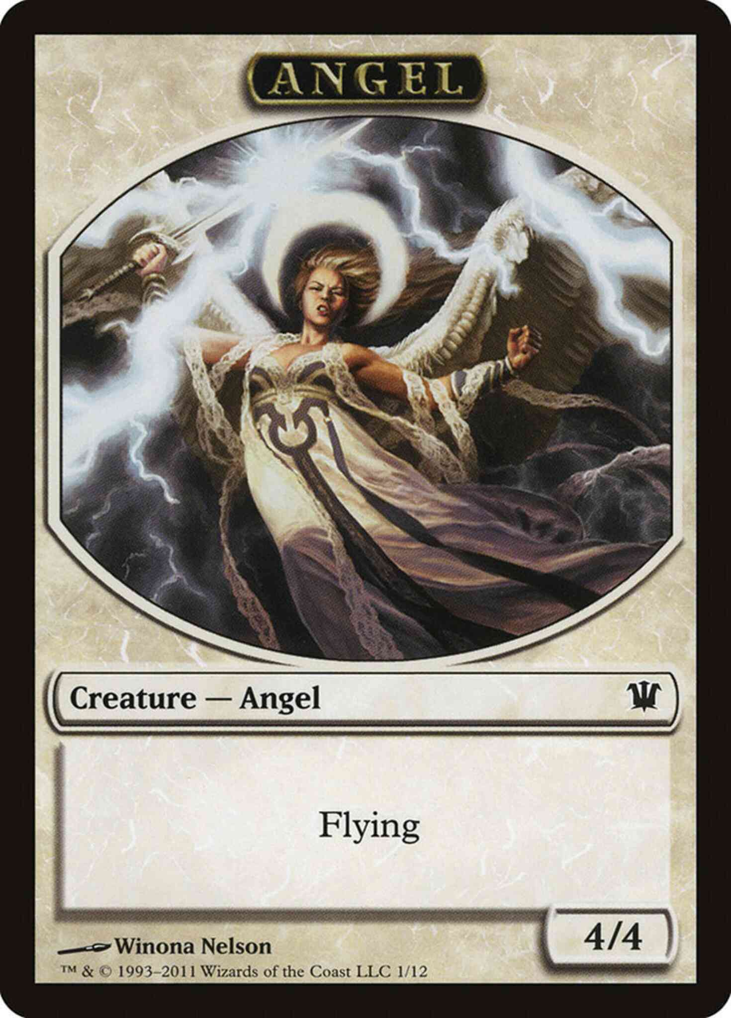 Angel Token [01] [Innistrad Tokens] [Non-Foil]