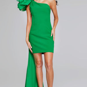 Jovani 39983 Short Ruffle Cocktail Dress