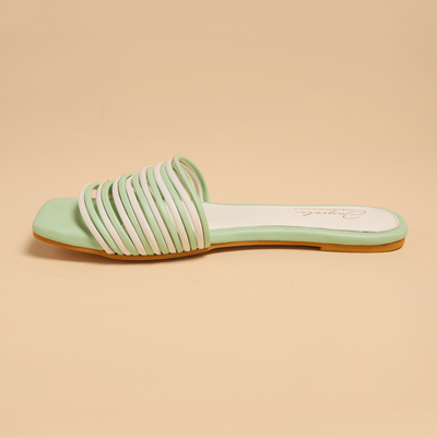Bud Green Strips Flats